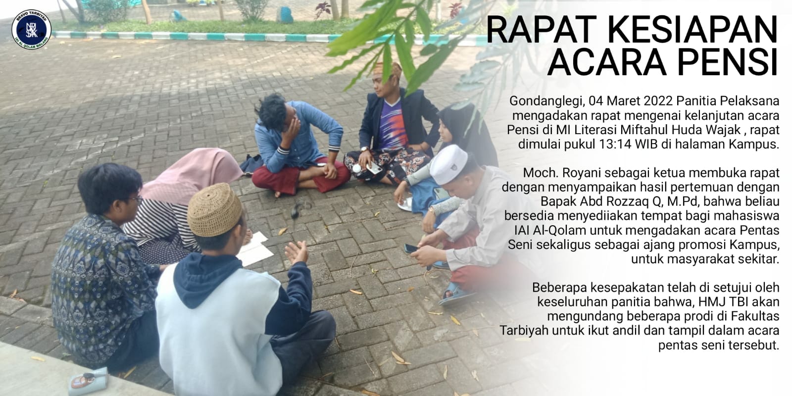 RAPAT KESIAPAN ACARA PENSI